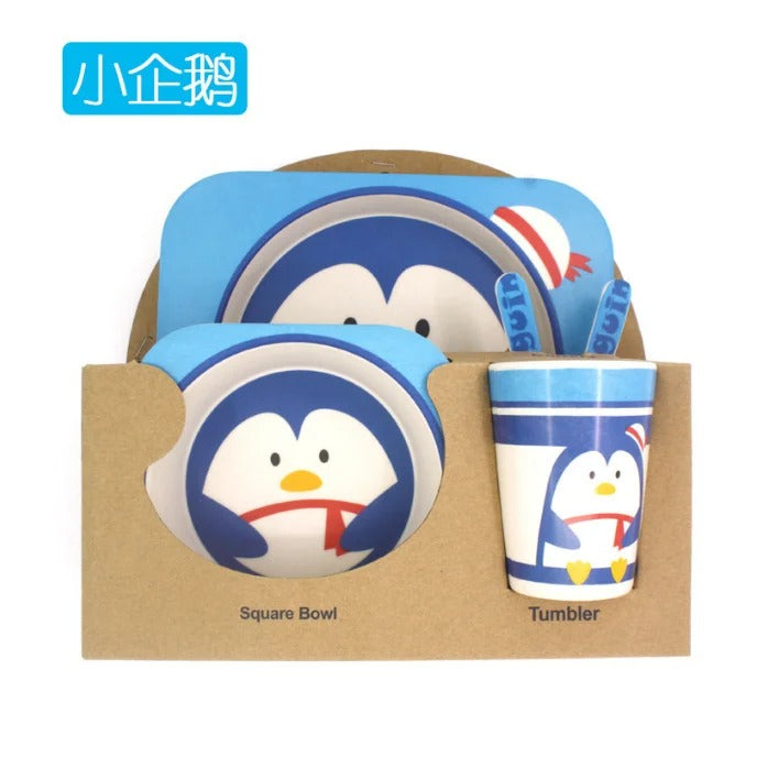 Set de Vajilla para Bebés ¡La manera más divertida y saludable de presentar sus comidas! 🍽️👶✨