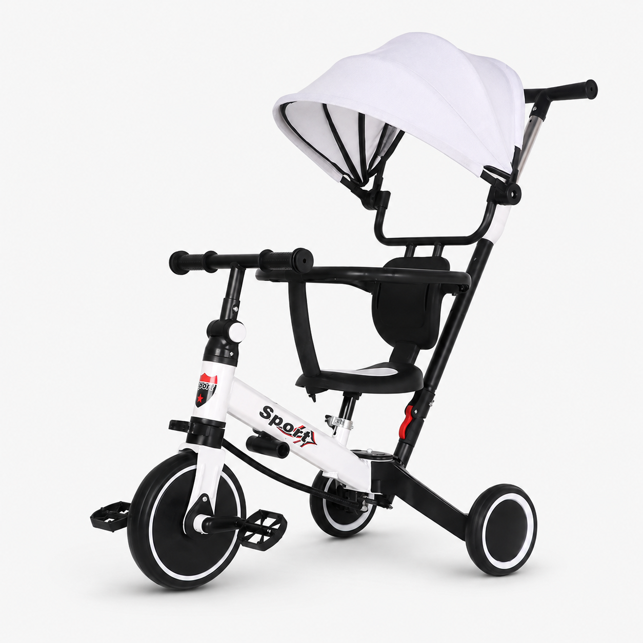 Triciclo 6 en 1 con luces 🚲