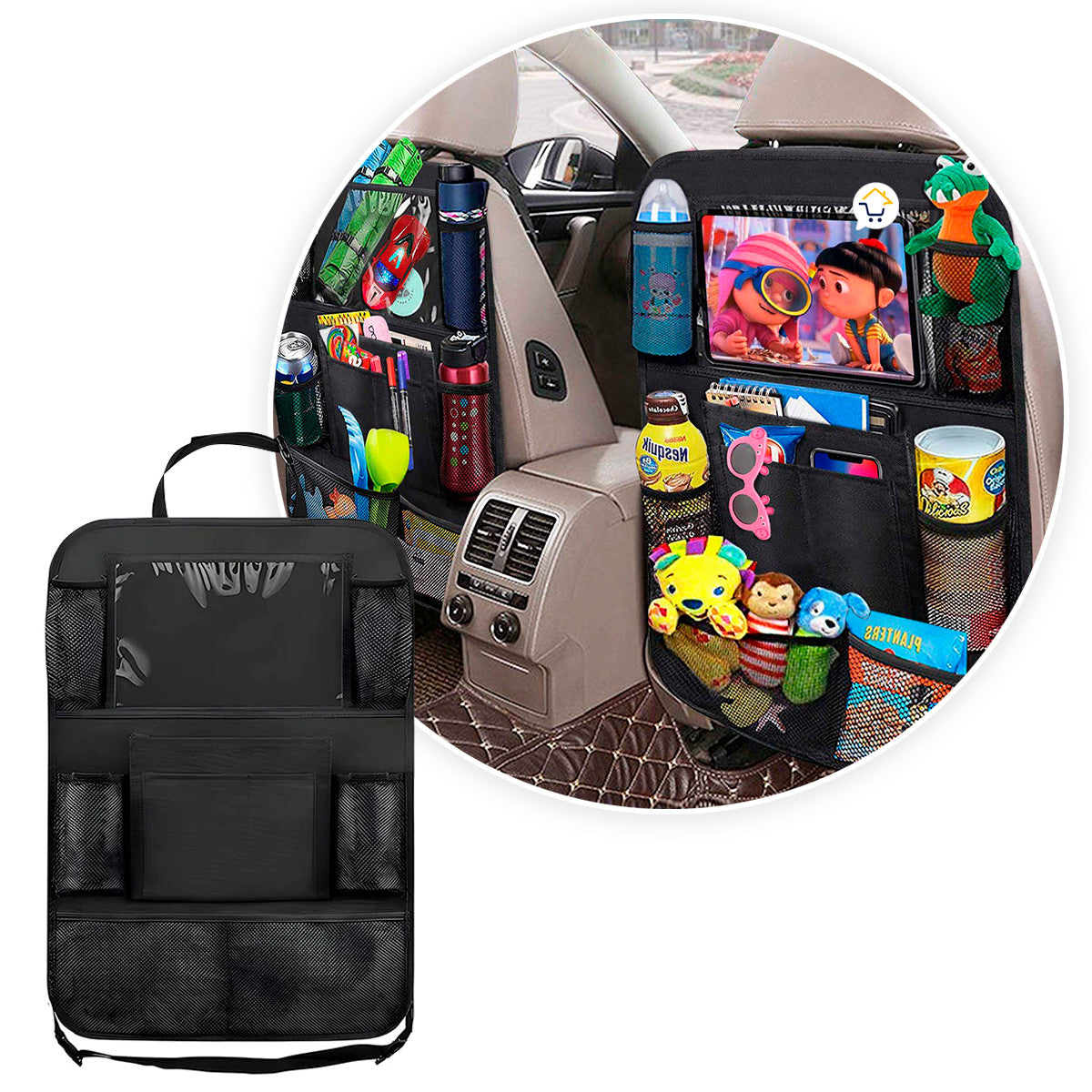 Organizador para carro 🚗 ¡Mantén todo en orden con el Organizador para Carro que toda familia necesita! 🚗✨