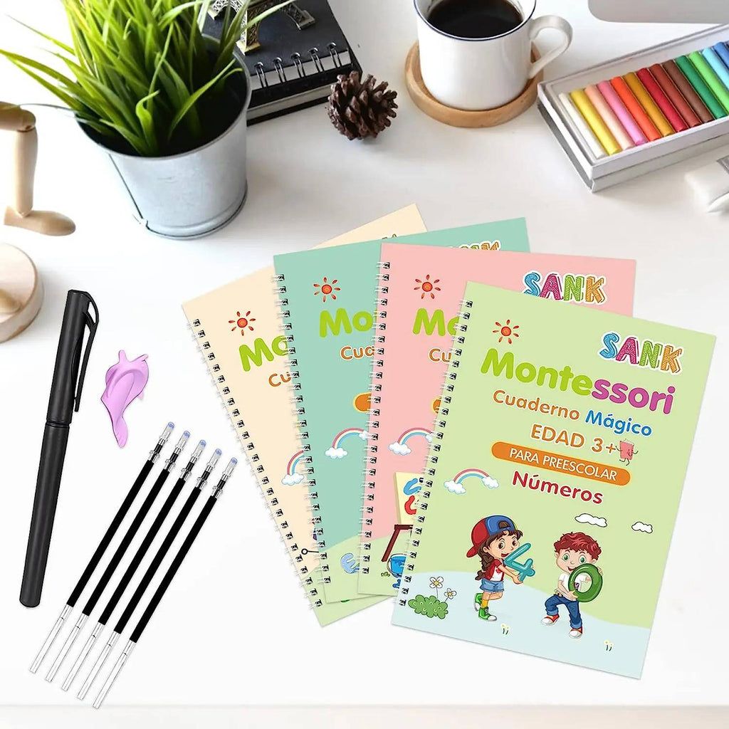 Kit Magico De Caligrafia 4 libros 📖