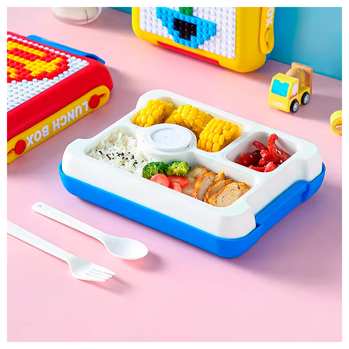 Lonchera Divisiones Lego 🍱 ¡La lonchera más creativa ha llegado!