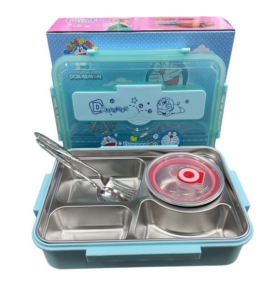 Lonchera Hello Kitty de 4 Compartimentos - La Compañera Perfecta para la Lonchera de tu Hijo
