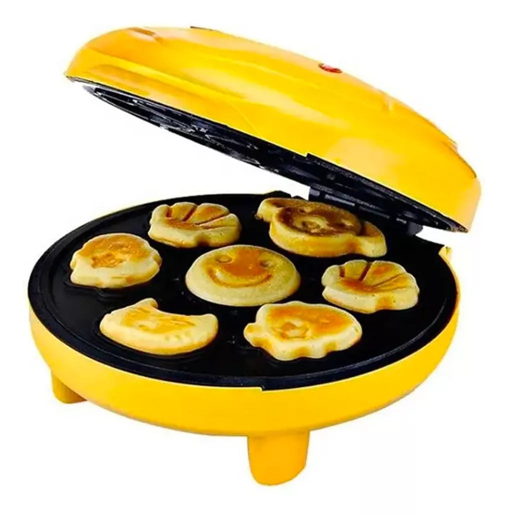 Pancakes en Minutos con Nuestra Máquina de 7 Diseños 🥞 + Tableta LCD 8.5” GRATIS