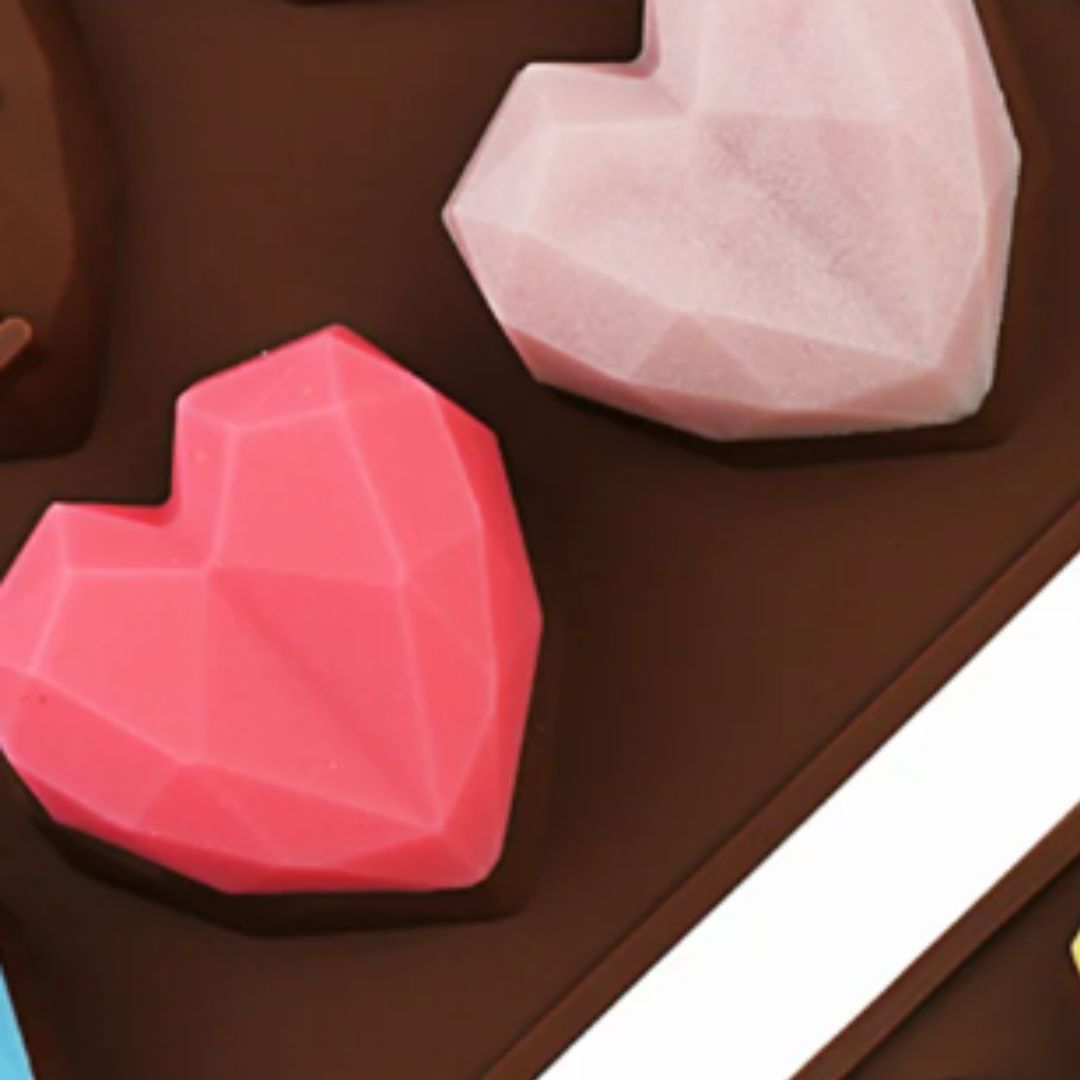 Molde Silicona De Corazón