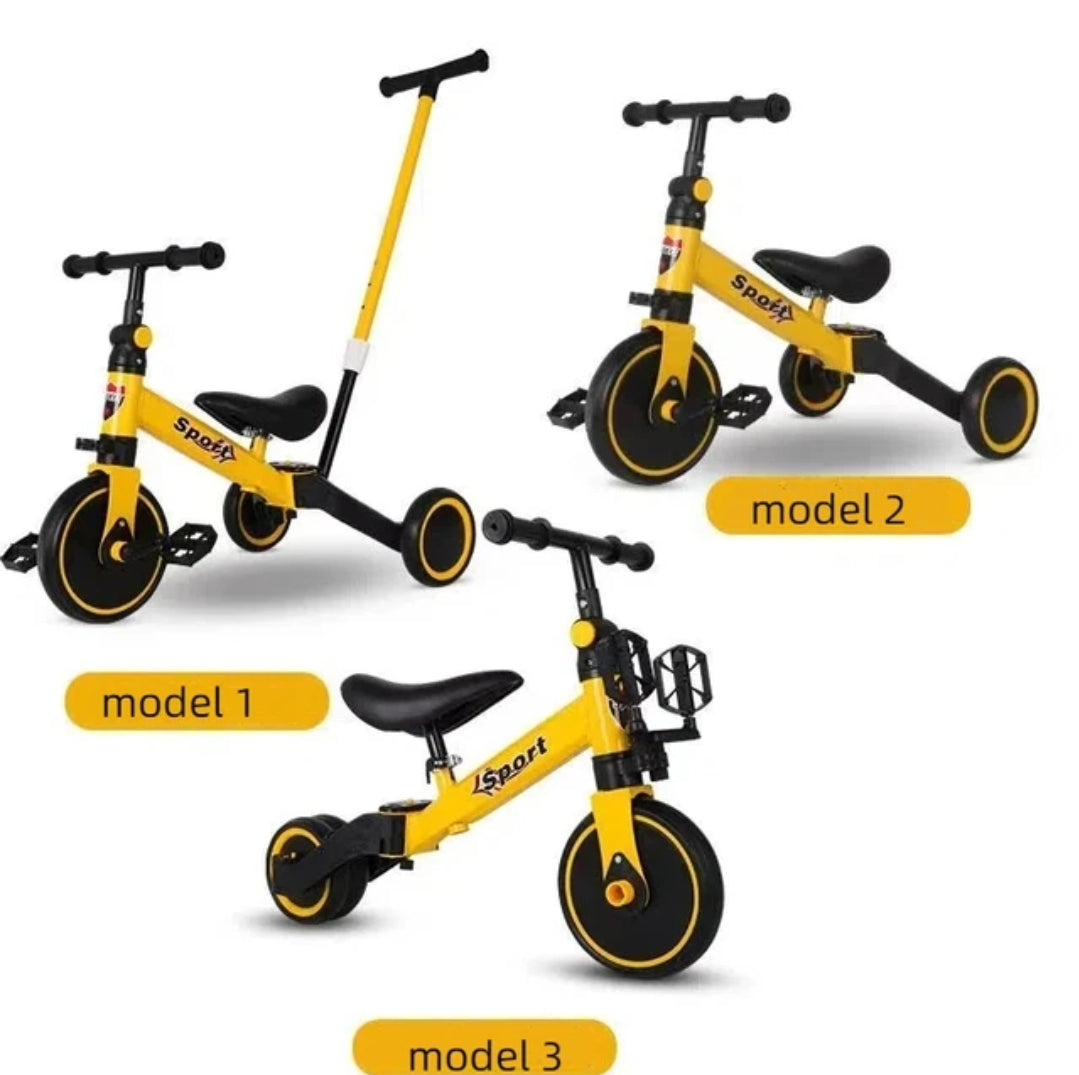 Triciclo Evolutivo 5 en 1 con manija larga  🚴‍♂️
