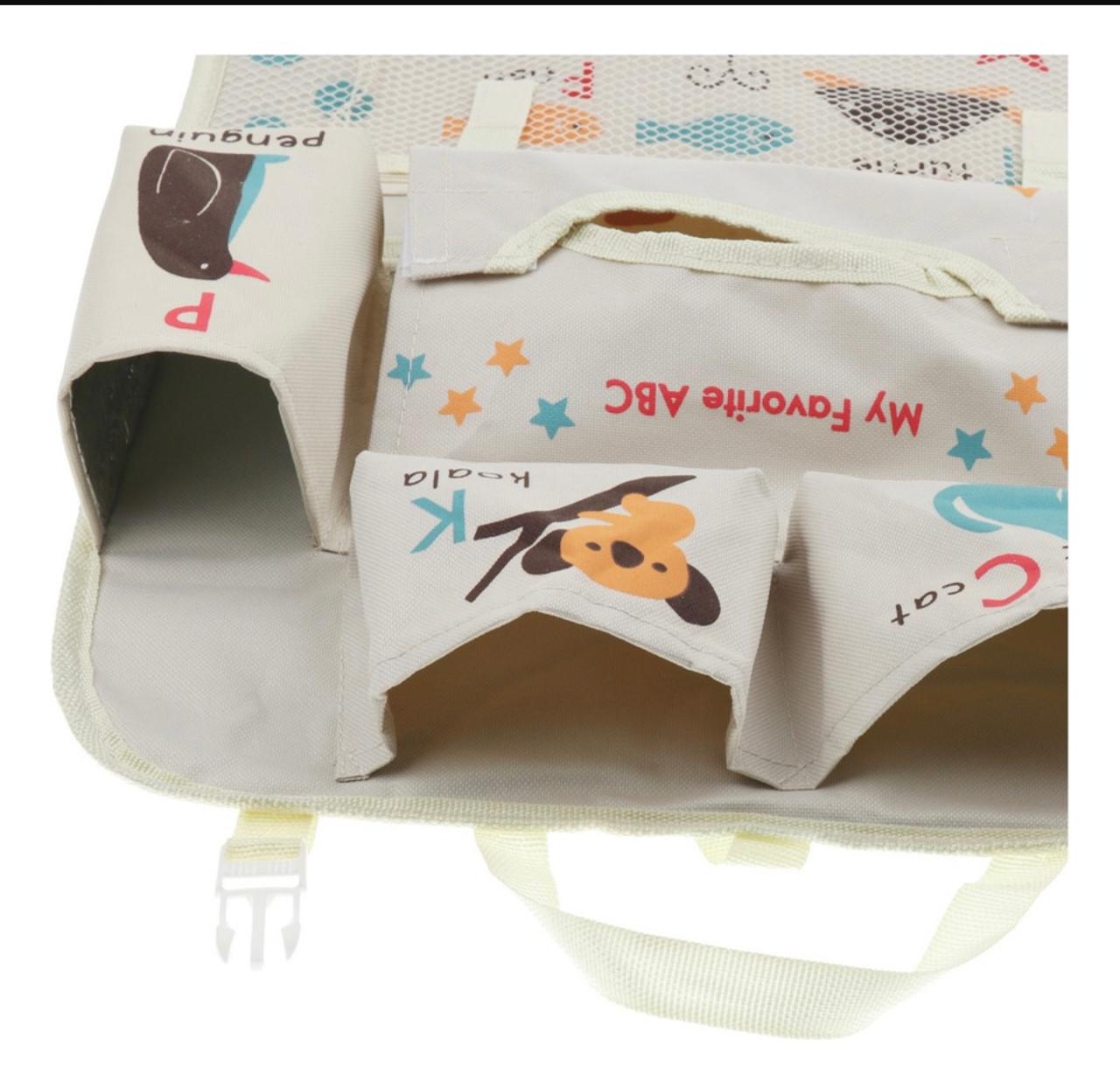 Organizador para carro con motivos infantiles🚗 El compañero ideal para tus viajes ✨