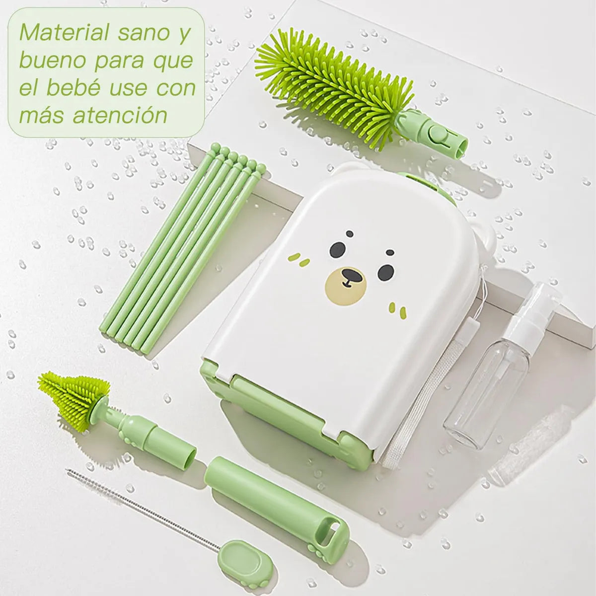Kit Higiene Total para Teteros – Limpieza Segura en Cualquier Lugar 🍼