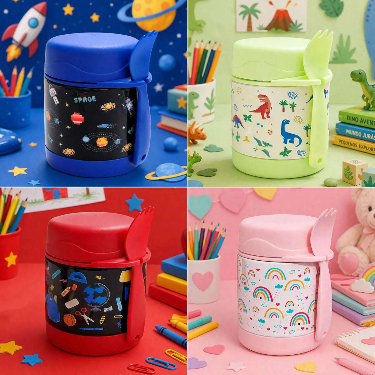 Pote Térmico Infantil 🦄