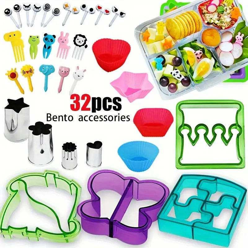 Kit de cortadores  🥪 ¡Corta, decora y sorprende! El kit que necesitas en tu cocina