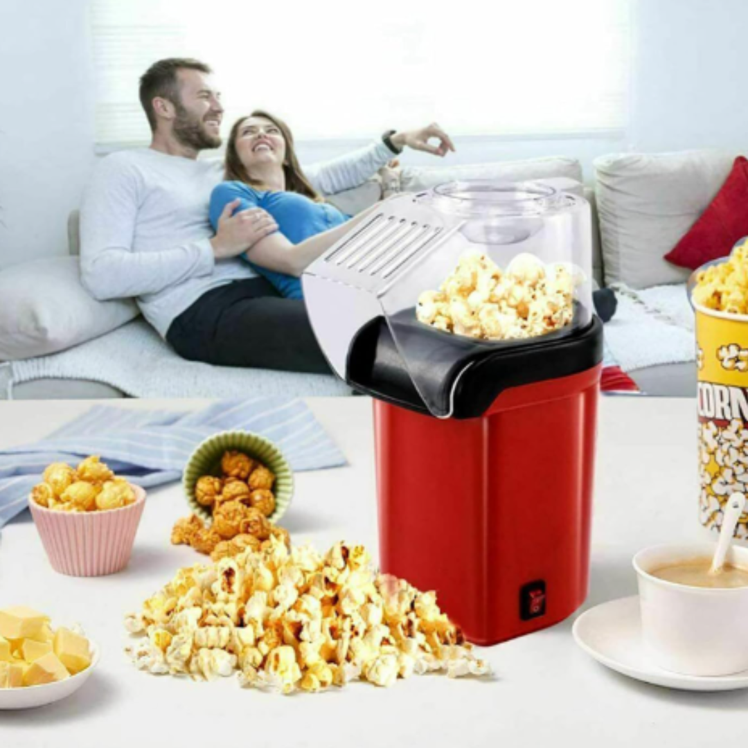 Crispetera eléctrica de aire caliente – sin aceite, sin grasa y sin desorden 🍿
