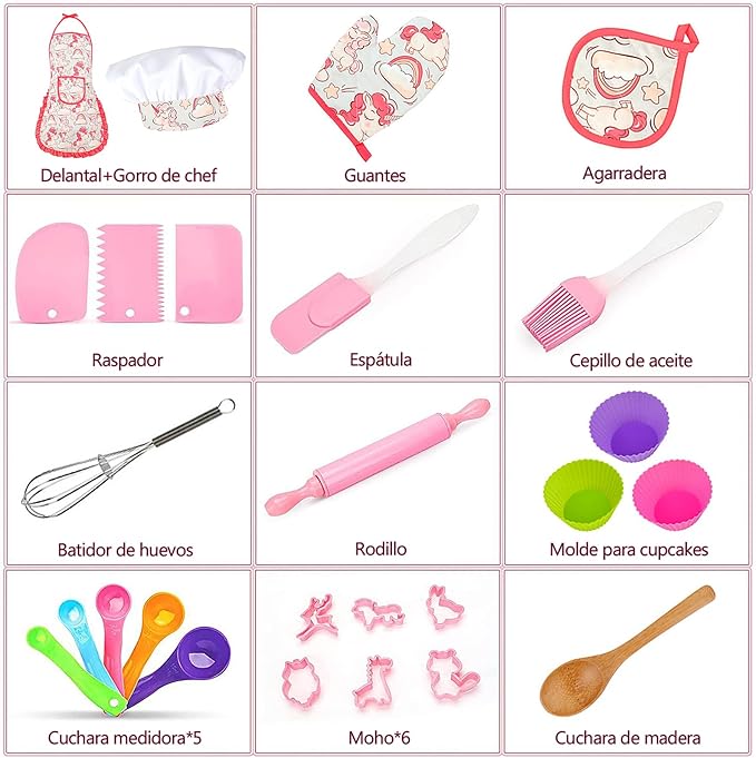 🌟 Juego de repostería para Niños - El Kit Perfecto para Pequeños Chefs 🍳🌟