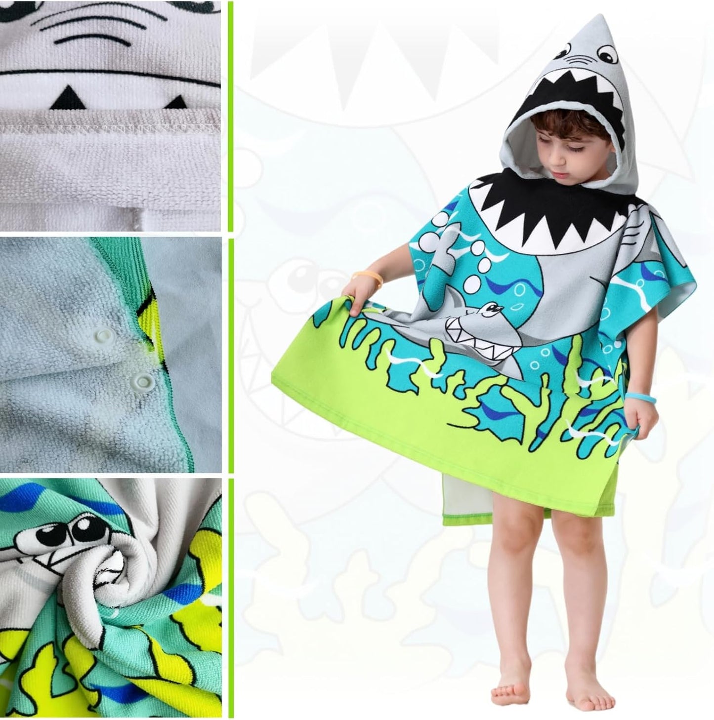 Toalla Aventuras niños 🦈