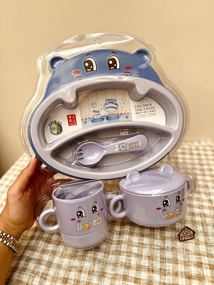 Set de Vajilla para Bebés  ¡La manera más divertida de presentar sus comidas! 🍽️👶✨