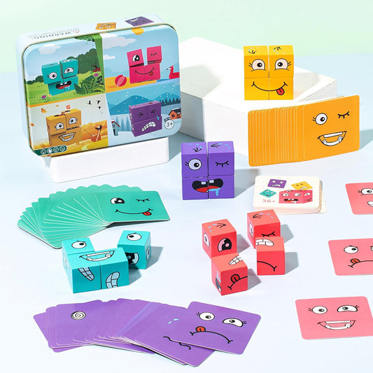 Cubo de Emociones para Niños: ¡Aprender a Sentir Jugando!🌟