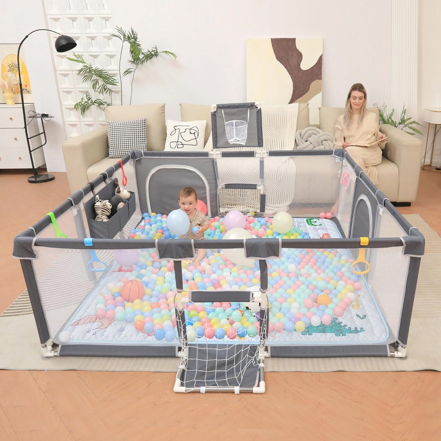 Corral Infantil Multifuncional 🧺