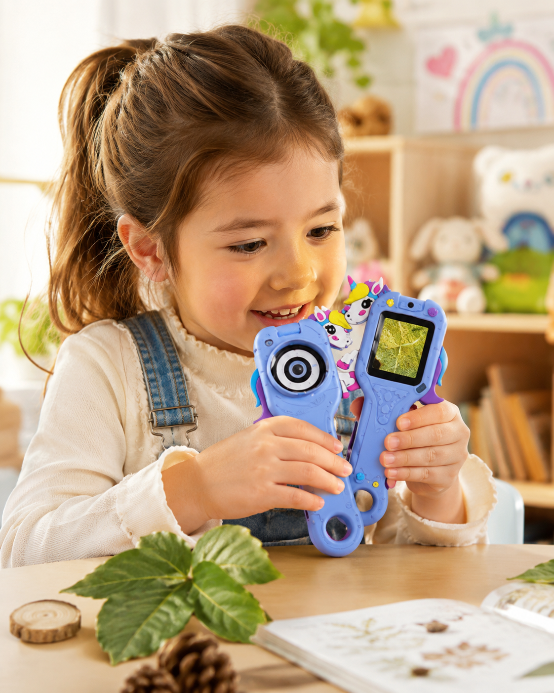 Microscopio Infantil con Cámara 2 en 1 🔬