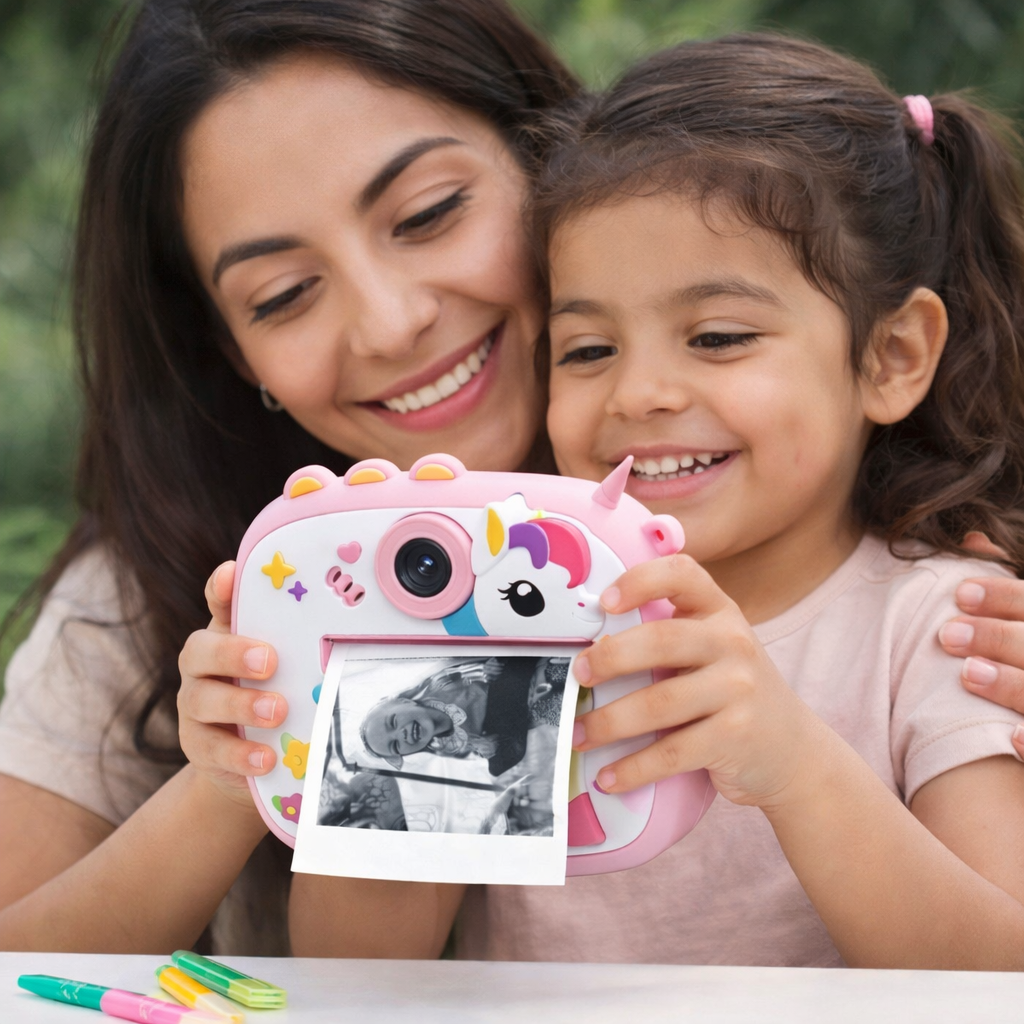 Cámara infantil con impresión térmica instantánea 📸