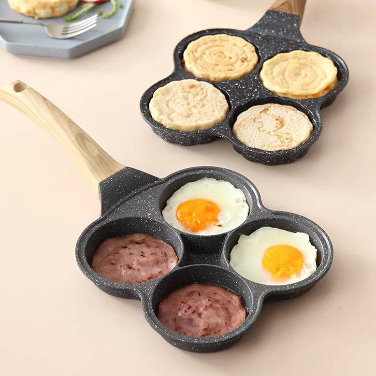 Sartén 4 puestos con figuras divertidas 🍳