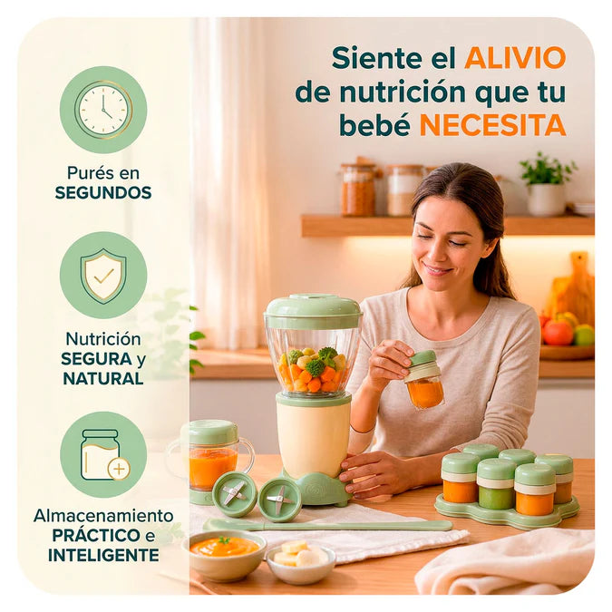 Procesador de Alimentos para Bebé 👶