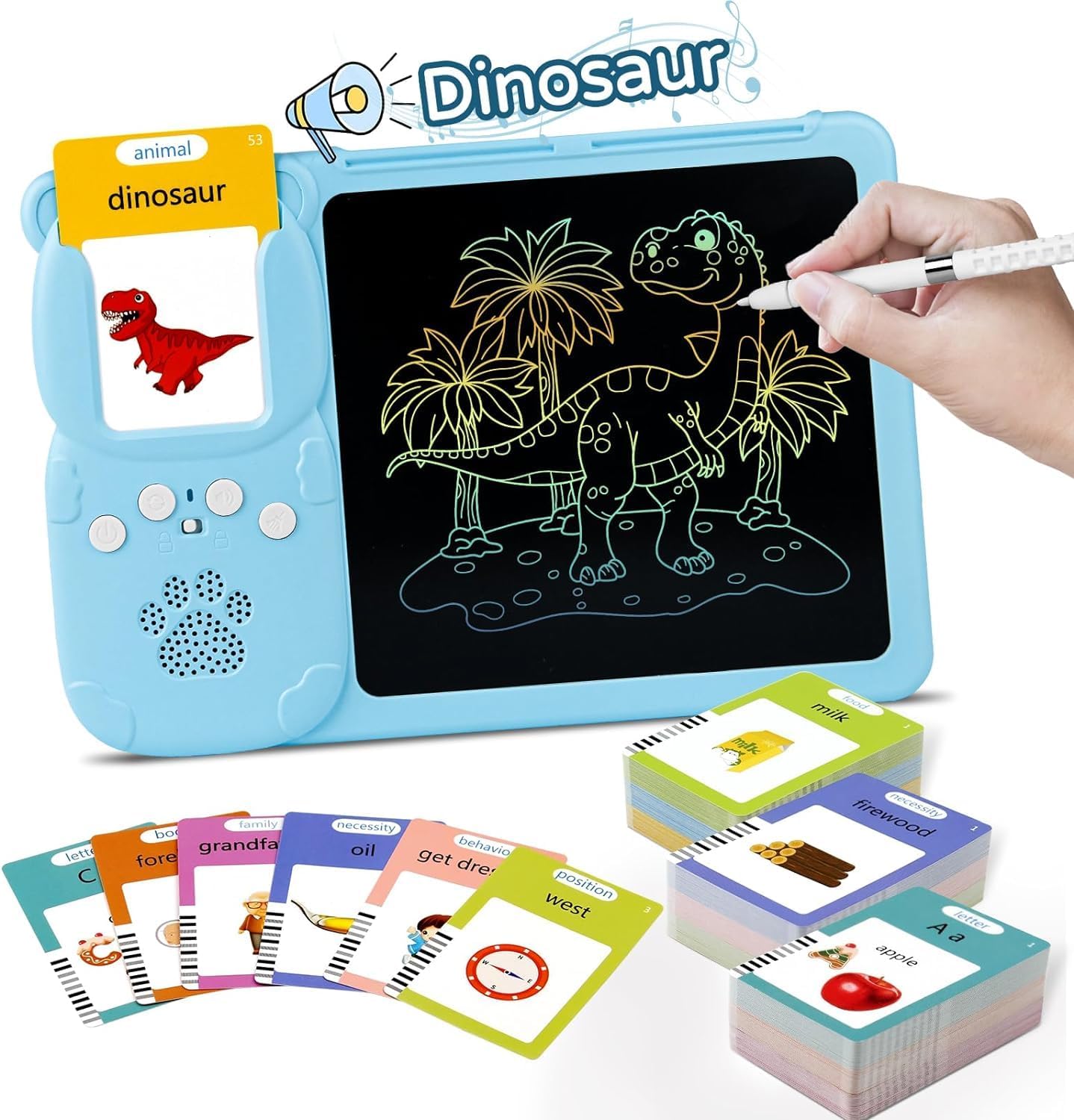 Tableta de dibujo y aprendizaje de inglés Montessori 🤩