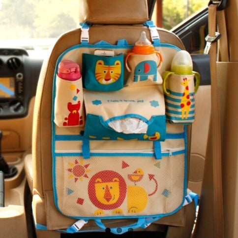Organizador para carro con motivos infantiles🚗 El compañero ideal para tus viajes ✨
