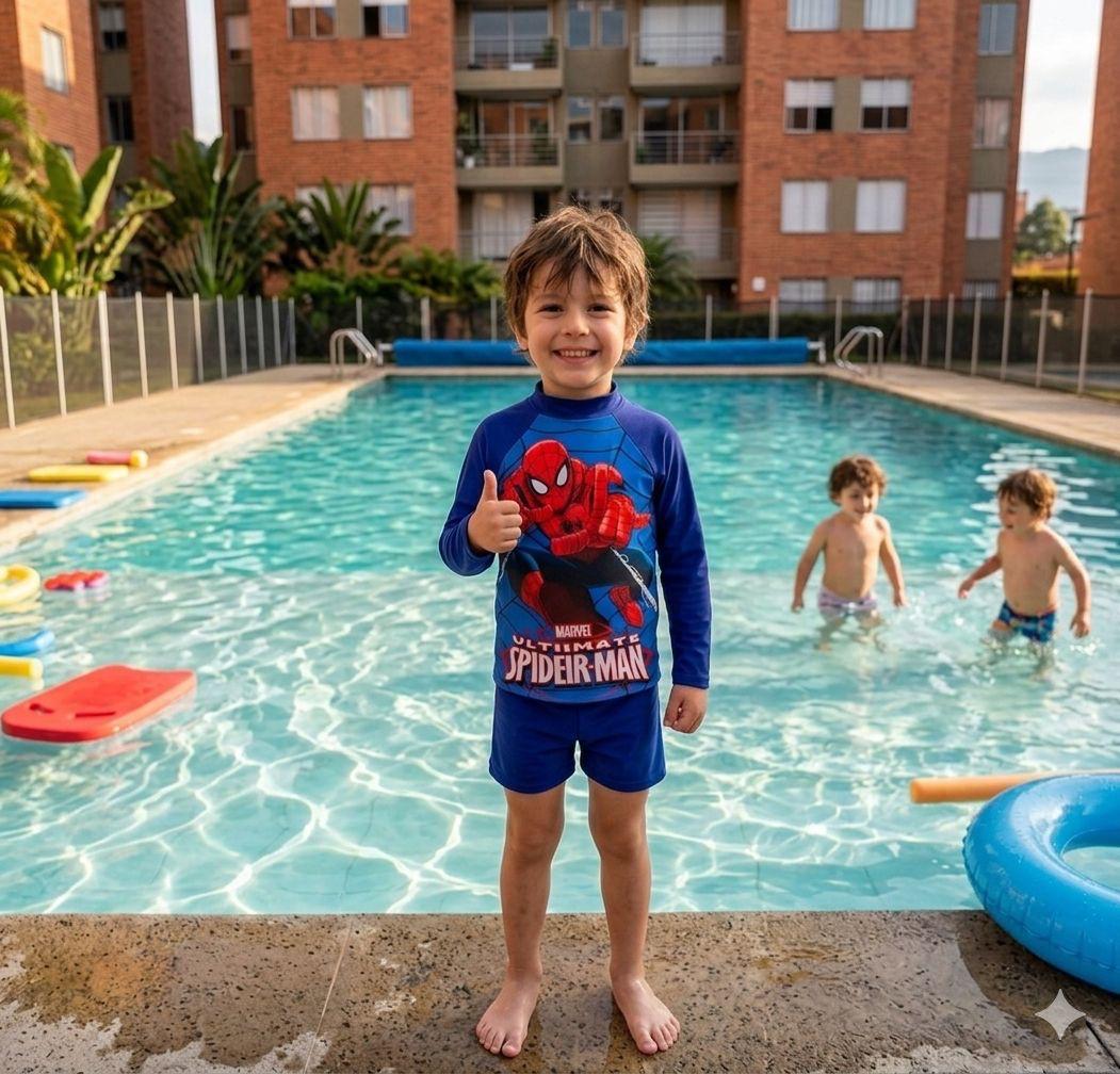 Traje de baño Spiderman 🕷️