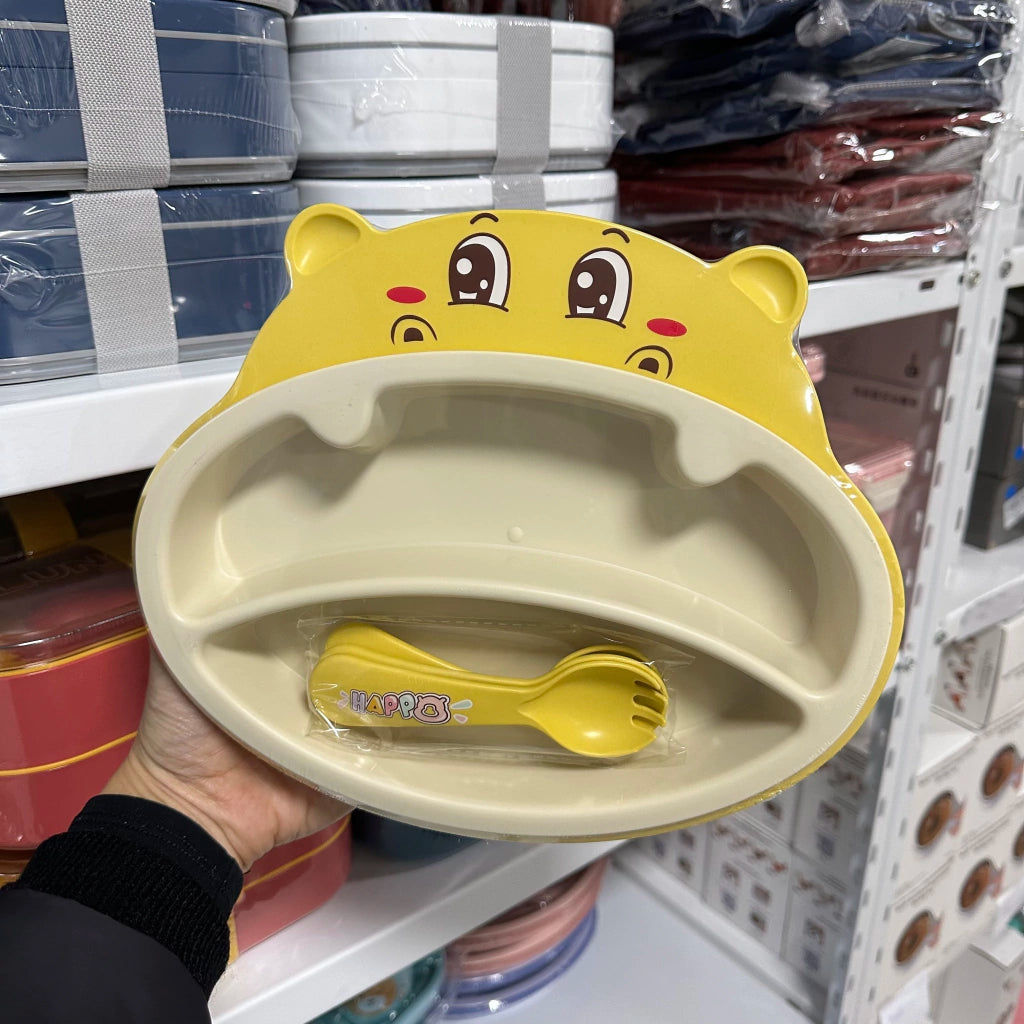 Set de Vajilla para Bebés  ¡La manera más divertida de presentar sus comidas! 🍽️👶✨