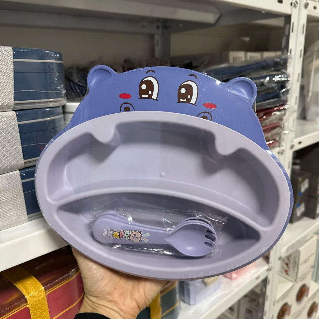 Set de Vajilla para Bebés  ¡La manera más divertida de presentar sus comidas! 🍽️👶✨