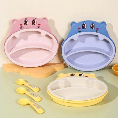 Set de Vajilla para Bebés  ¡La manera más divertida de presentar sus comidas! 🍽️👶✨